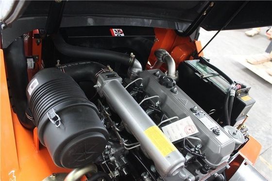 3.5T Xe nâng diesel nhỏ Máy nâng diesel màu cam Máy nâng Isuzu Nhật Bản