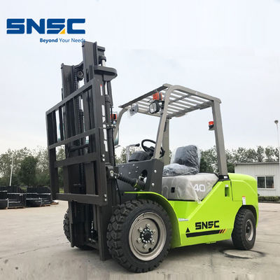 Xe nâng diesel 4 tấn 4000kg Xe nâng động cơ diesel 3m đến 6m Độ cao nâng