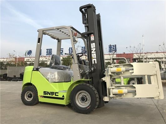 2000kgs xe nâng diesel tùy chỉnh 2 giai đoạn / 3 giai đoạn Mast