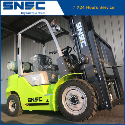 3000kg Nissan động cơ diesel xe nâng SNSC Lpg khí diesel xe nâng