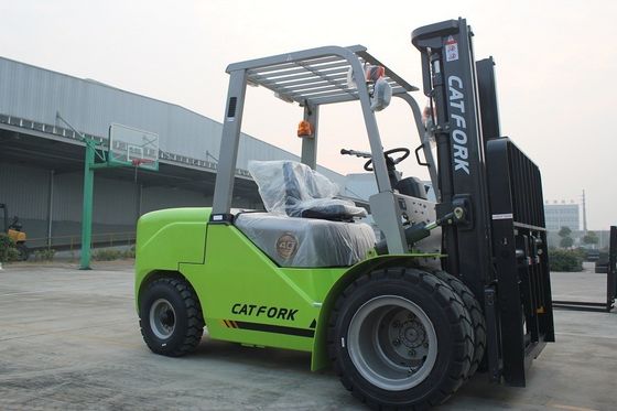 OEM 4 tấn xe nâng diesel SNSC xe nâng diesel 2 giai đoạn Mast