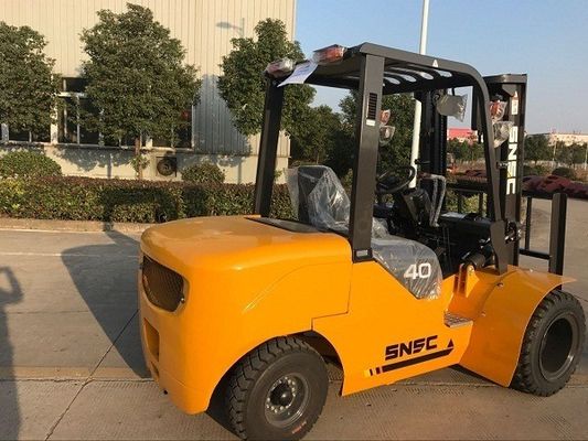 OEM 4 tấn xe nâng diesel SNSC xe nâng diesel 2 giai đoạn Mast