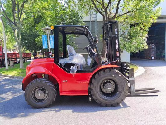 5000kg Trọng lượng động cơ diesel Cách nâng 4m 4.5m 4.8m 5m Độ cao nâng