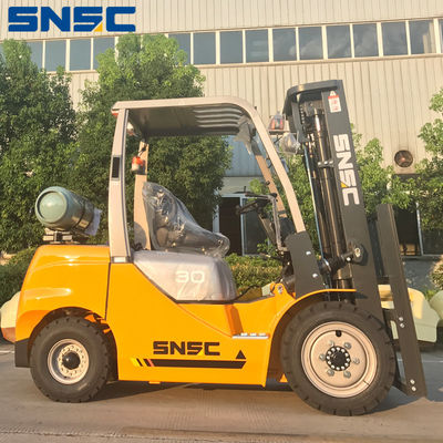 Xe nâng khí tự nhiên 3 tấn LPG xe nâng nhiên liệu kép nặng