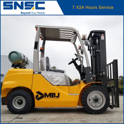Nhật Bản NISSAN K25 Xe nâng xăng SNSC LPG Counterbalance Xe nâng