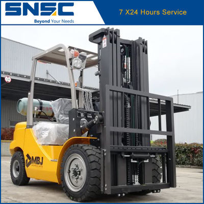 Nhật Bản NISSAN K25 Xe nâng xăng SNSC LPG Counterbalance Xe nâng