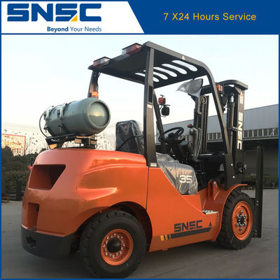 Nhật Bản NISSAN K25 Xe nâng xăng SNSC LPG Counterbalance Xe nâng