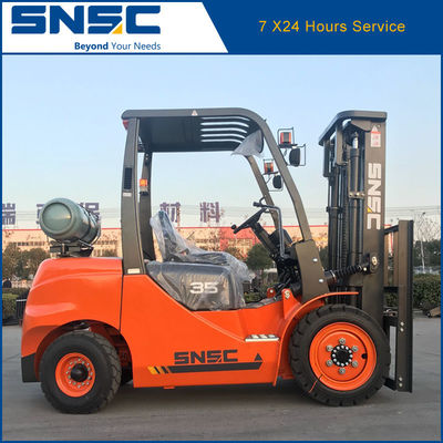 Nhật Bản NISSAN K25 Xe nâng xăng SNSC LPG Counterbalance Xe nâng