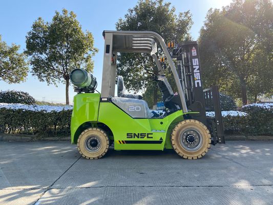 2 tấn LPG Gas Forklift 3000mm-7000mm Lifting Dual Fuel Forklift