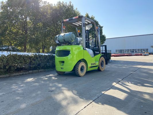 2 tấn LPG Gas Forklift 3000mm-7000mm Lifting Dual Fuel Forklift