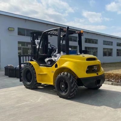3 tấn 3,5 tấn 5 tấn 4 bánh xe nâng 2WD ngoài trời nâng