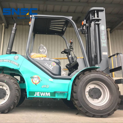 4X2 địa hình khắc nghiệt 3500kgs Bốn bánh lái xe nâng