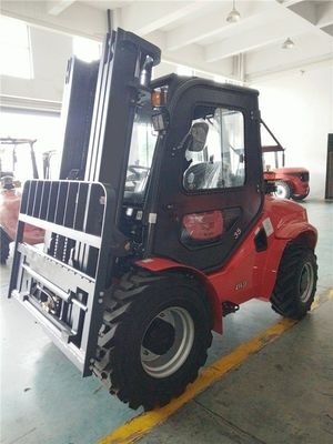 4X2 địa hình khắc nghiệt 3500kgs Bốn bánh lái xe nâng