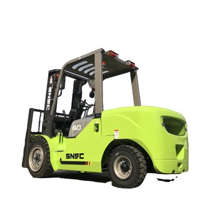 3000kg 3500kg Tất cả bánh xe dẫn động xe nâng ba cột Diesel xe nâng