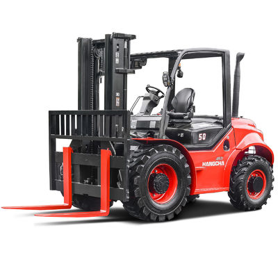 SNSC 5 Tons Rough Terrain Forklift Nhà sản xuất 2WD 4WD 5000KGs Load