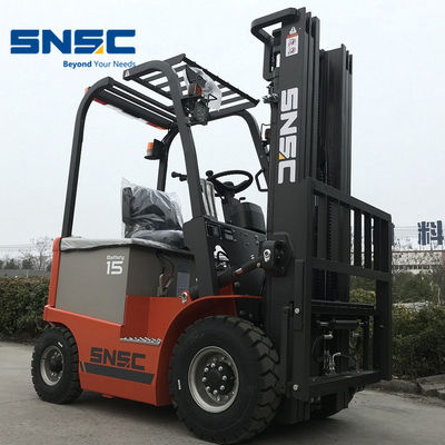 1500kgs Xe nâng 5m chiều cao Electric fork Lifts 2 giai đoạn / 3 giai đoạn