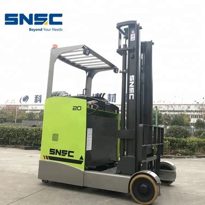 1.6 Ton 2 Ton Reach Truck Electric SNSC Forklift với Lốp tiêu chuẩn khí nén