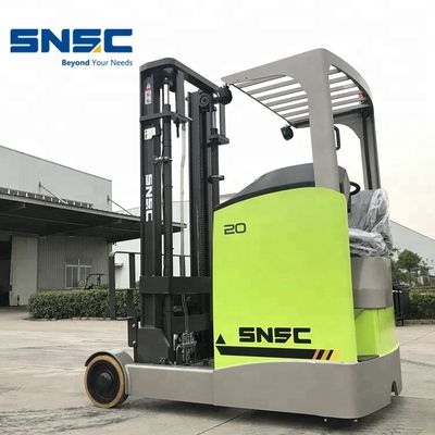 1.6 Ton 2 Ton Reach Truck Electric SNSC Forklift với Lốp tiêu chuẩn khí nén
