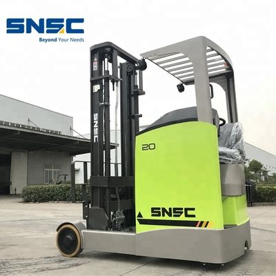1.6 Ton 2 Ton Reach Truck Electric SNSC Forklift với Lốp tiêu chuẩn khí nén