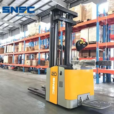 Apilador Stacker 1500kg 2000kg Xe tải điện cho khách sạn, cửa hàng may mặc