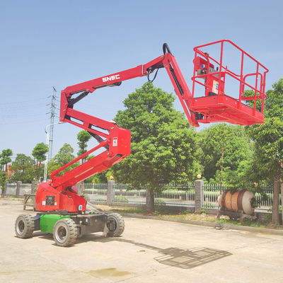 SNSC Telescopic Boom Lifts Telescoping Man Lift cho xây dựng