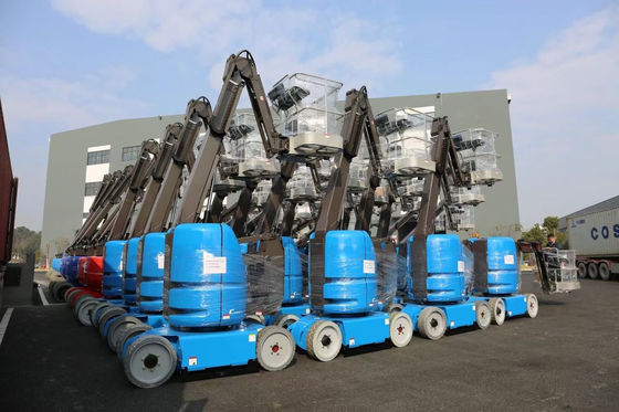 14m 16m 18m 20m Telescopic Boom Lifts Tự động Boom Lift