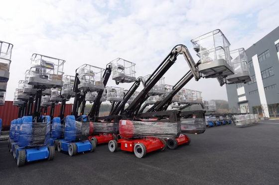 14m 16m 18m 20m Telescopic Boom Lifts Tự động Boom Lift