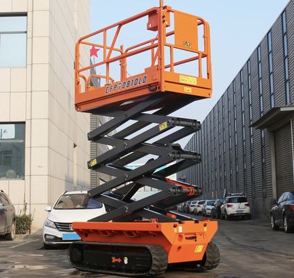 6m 8m 10m Tự vận động Electric Scissor Lift Aerial Work Platform 230kg Load