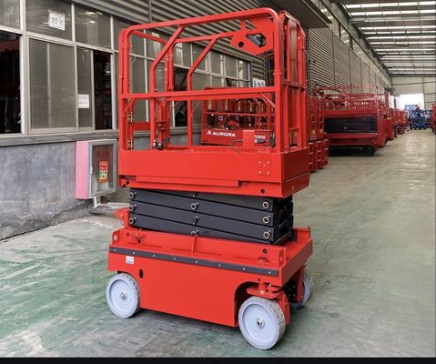 6m 8m 10m Tự vận động Electric Scissor Lift Aerial Work Platform 230kg Load